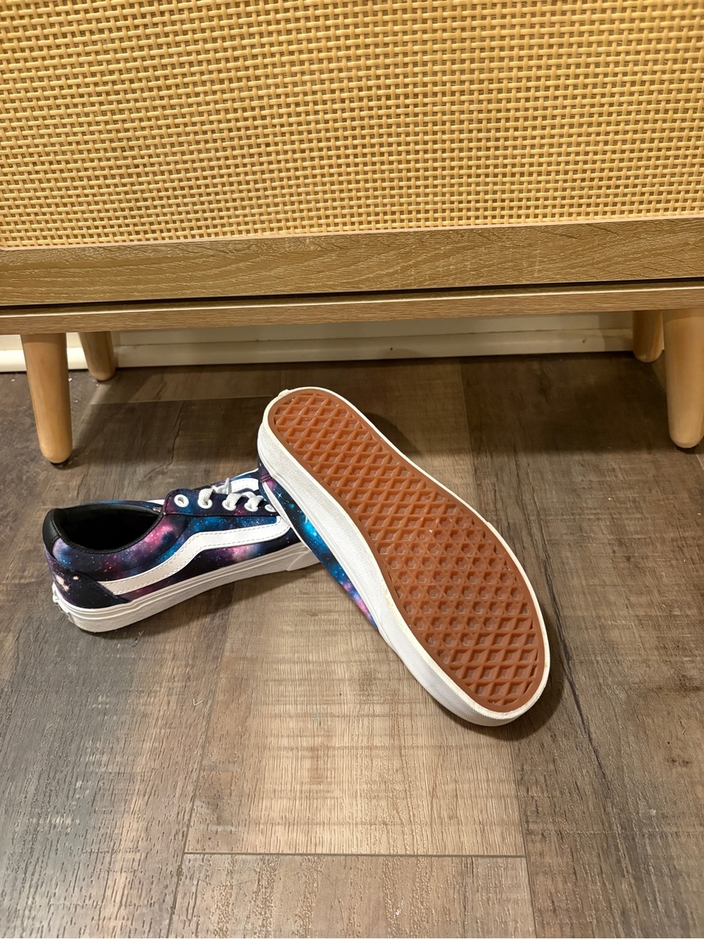 Vans Old Skool Galaxy Print Sneakers Women’s Size 7 - Picture 4 of 4